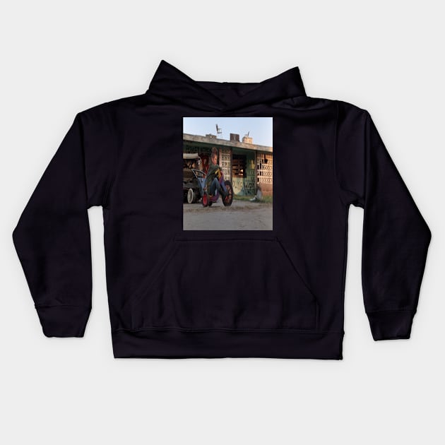 Suburbia VHS Kids Hoodie by ForestFire